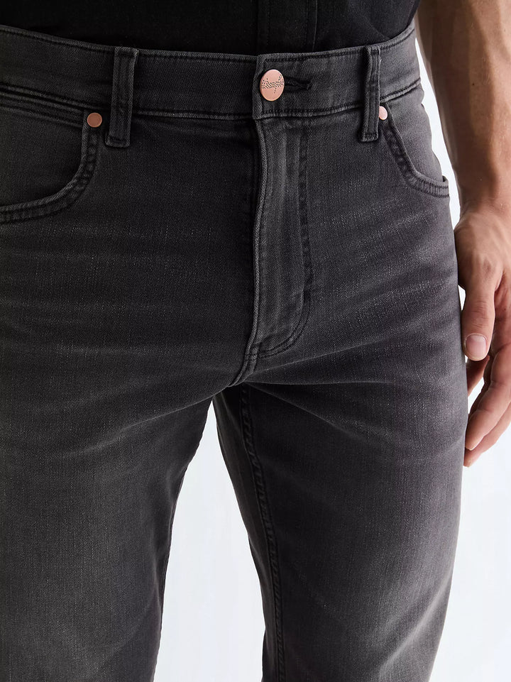 Wrangler Greensboro Straight Jean - Raven Ash