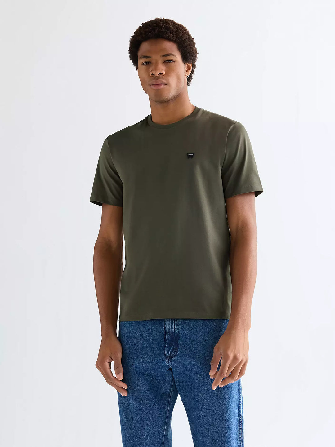 Wrangler Sign Off T-Shirt - Deep Depths