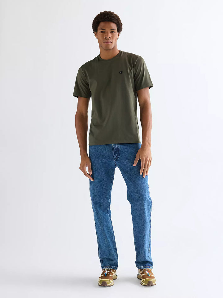 Wrangler Sign Off T-Shirt - Deep Depths