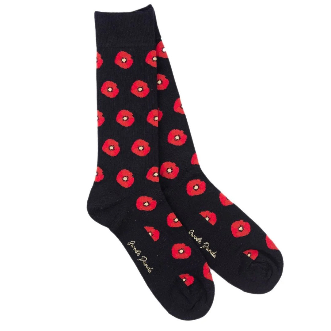 Swole Panda Poppy Socks- Size 4-7
