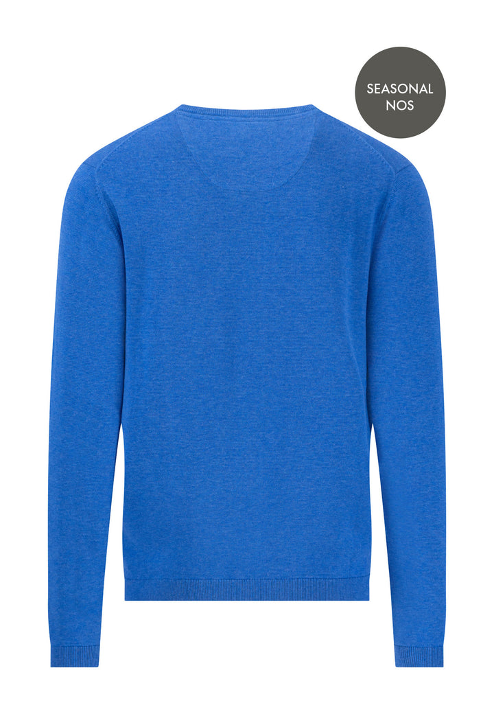 Fynch-Hatton Crew Neck Strong Blue