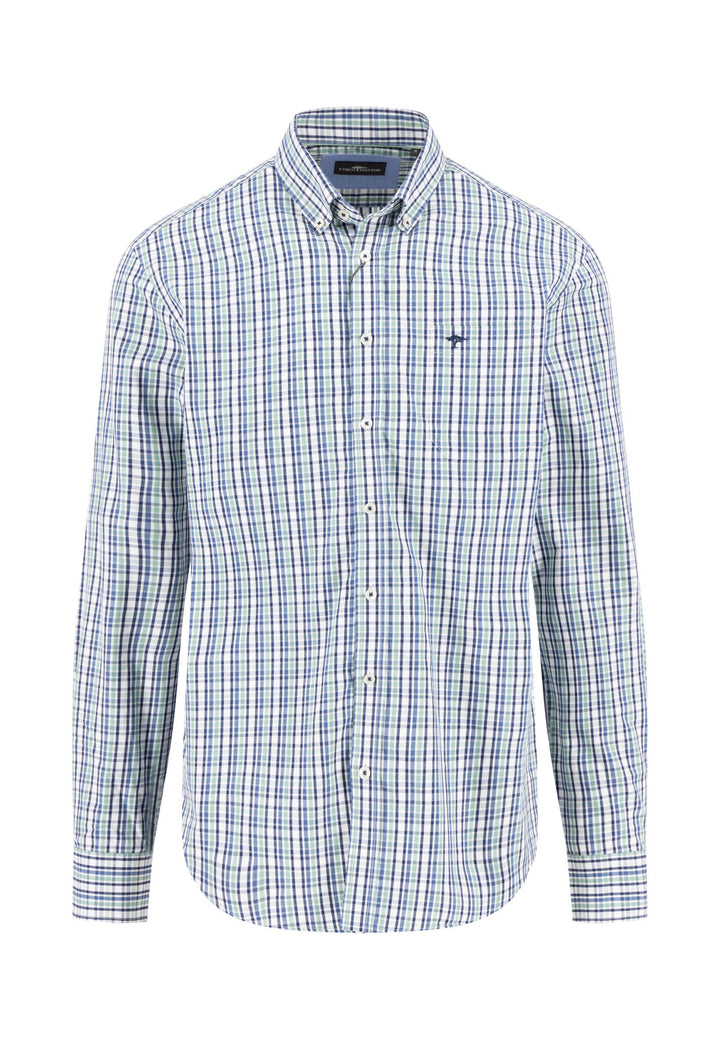 Fynch-Hatton Long Sleeve Check Fern