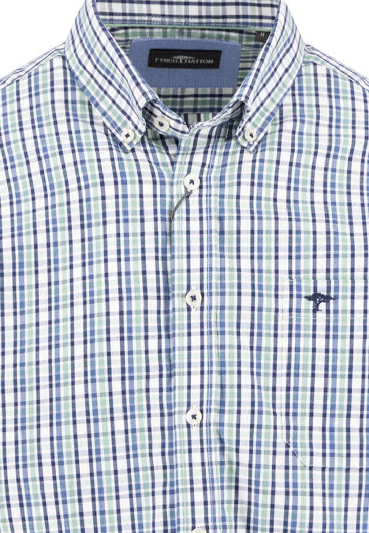 Fynch-Hatton Long Sleeve Check Fern