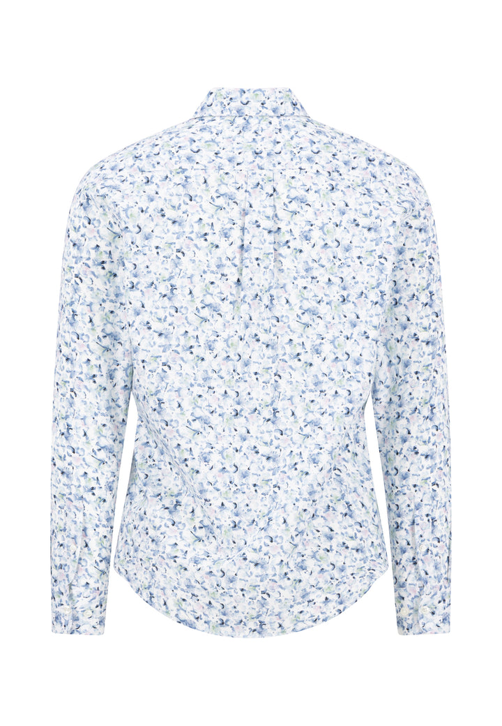 Fynch-Hatton Long Sleeve Floral Horizon Shirt