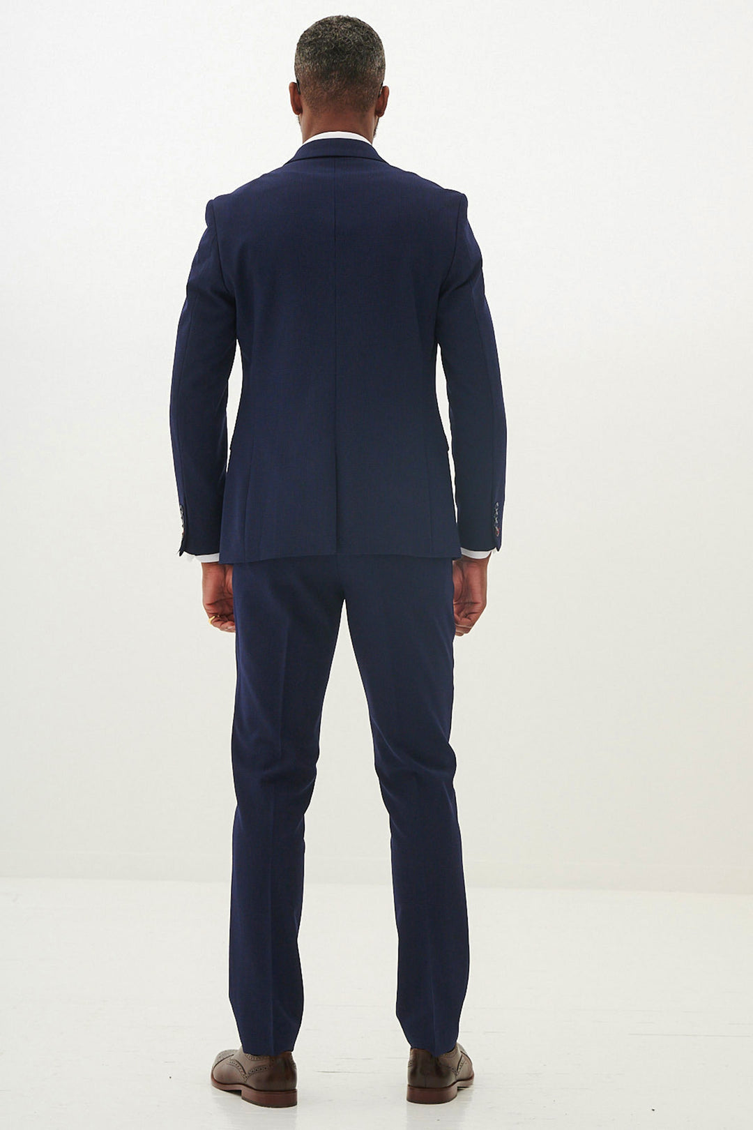 Marc Darcy Bromley Navy Check Jacket