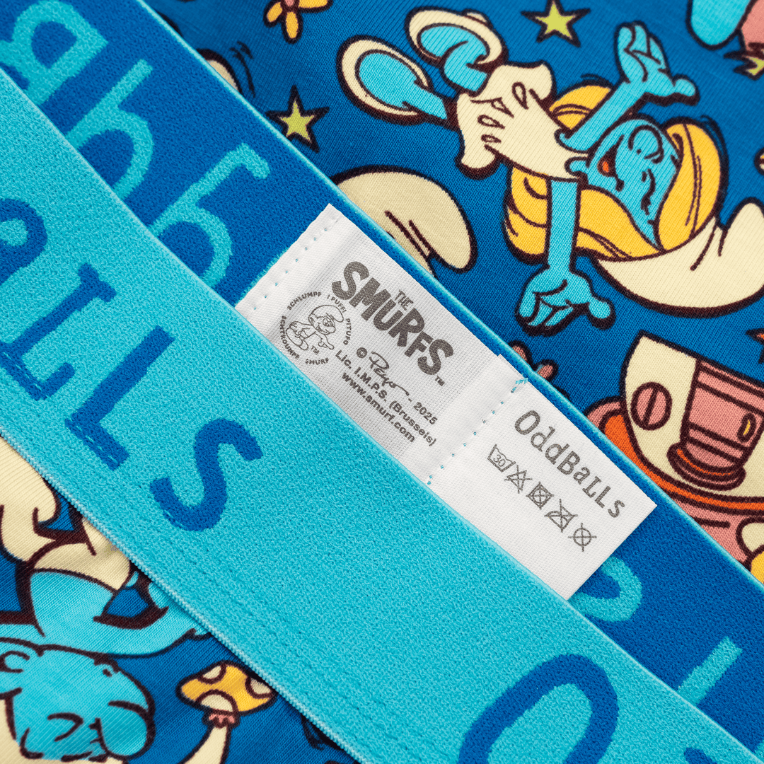 Smurfs - Mens Cotton Boxer Shorts