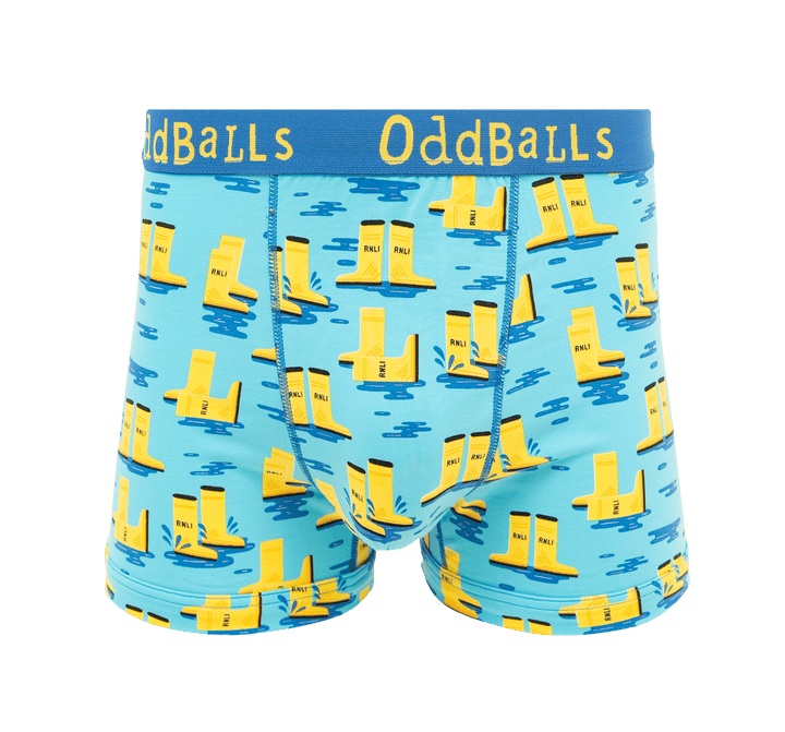 OddBalls RNLI - Mens Cotton Boxer Shorts