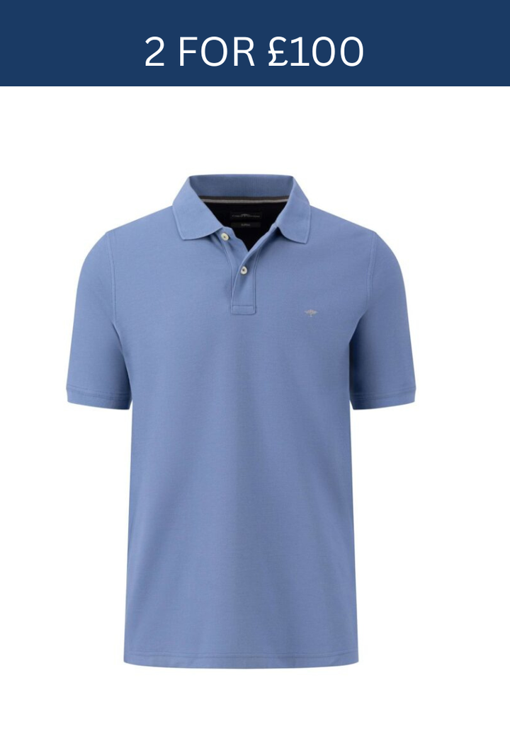Fynch-Hatton Polo Shirt Pacific