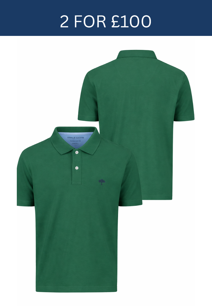 Fynch-Hatton Polo Shirt Pine Green