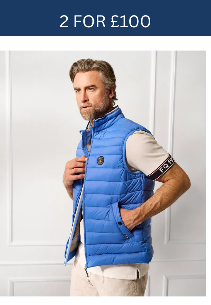 FQ1924 Regatta Vincent Padded Gilet blue