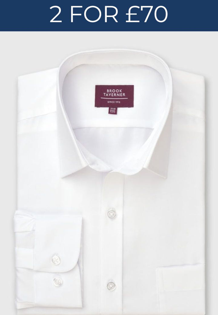 Brook Taverner Tofino Long Sleeve White