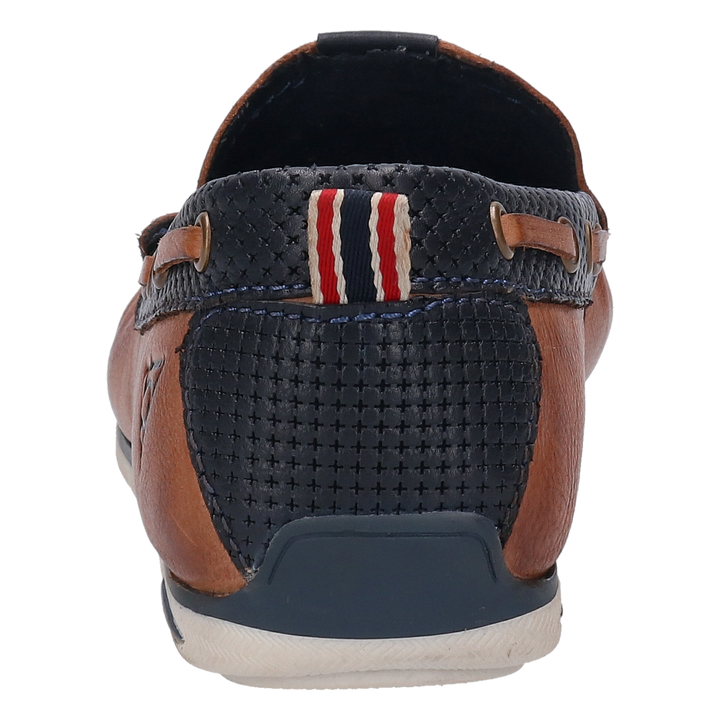 Bugatti Cognac Leather Mocassin
