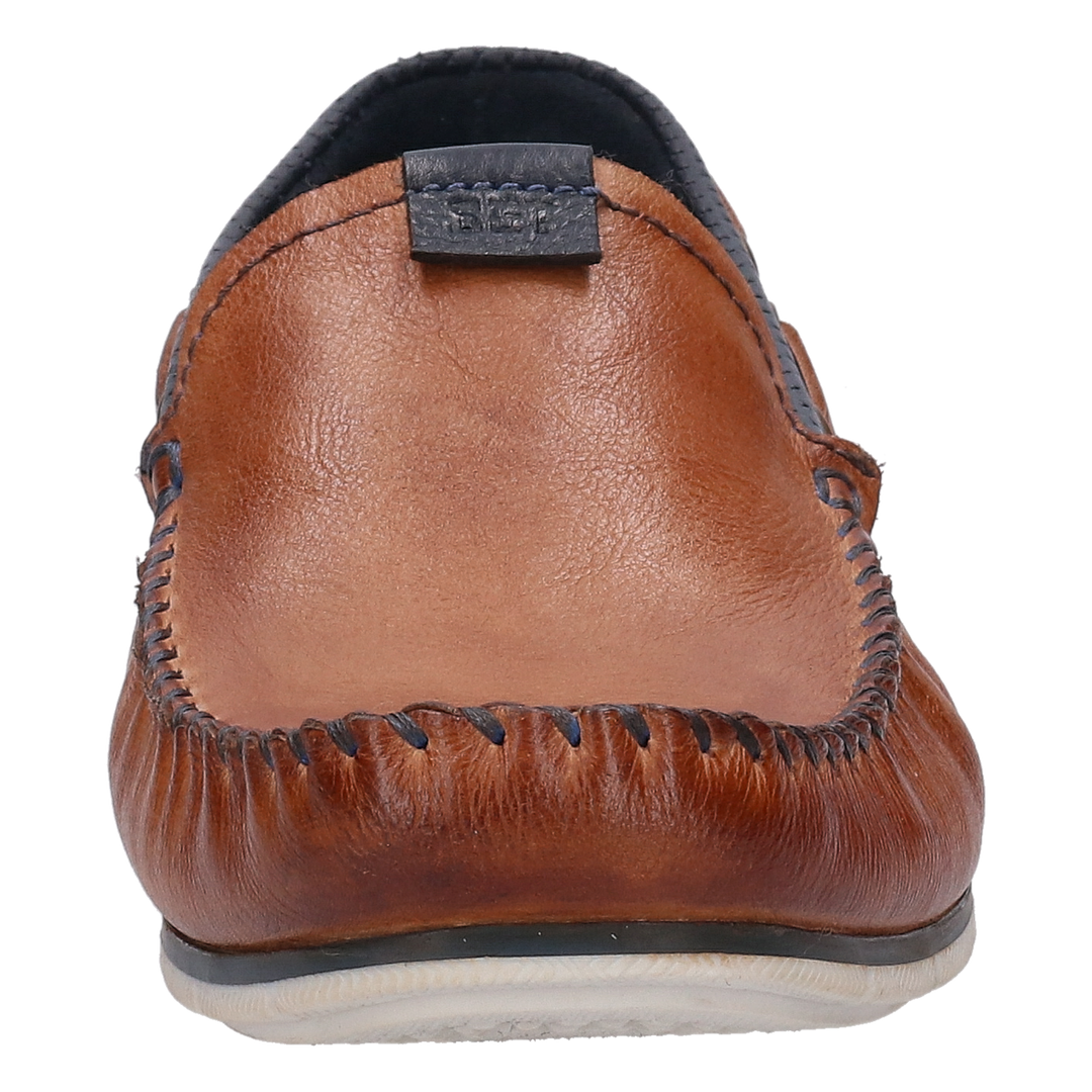 Bugatti Cognac Leather Mocassin