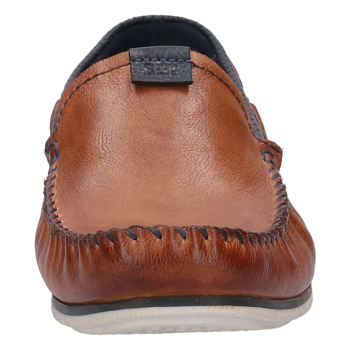 Bugatti Cognac Leather Mocassin