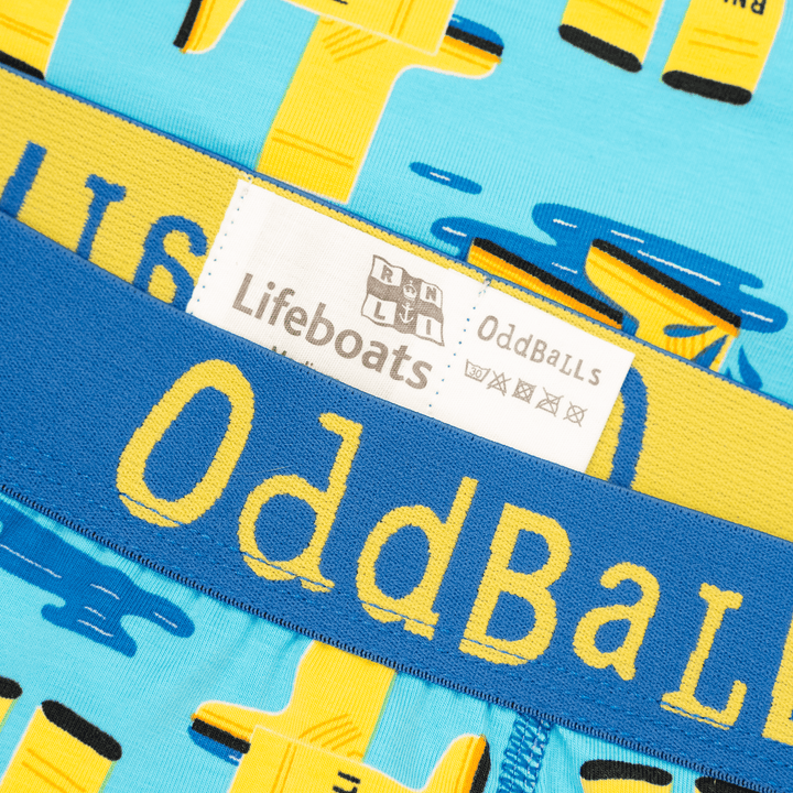 OddBalls RNLI - Mens Cotton Boxer Shorts