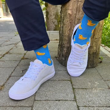 Swole Panda Duck Bamboo Socks