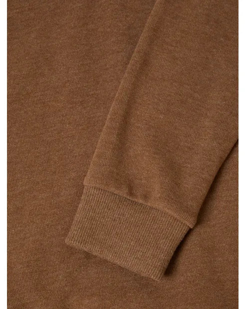 Douglas & Grahame Drifter Sweatshirt Zip Neck Taupe