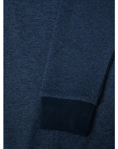D&G Sweatshirt Navy Quarter Zip Jumper