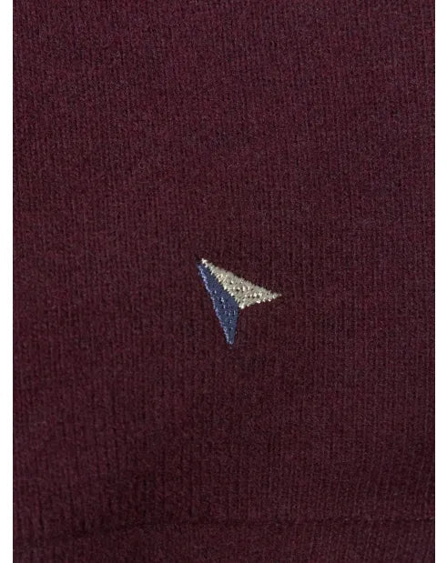 Douglas & Grahame Drifter Sweatshirt Zip Neck Red