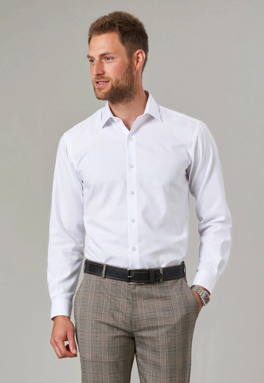 Brook Taverner Tofino Long Sleeve White