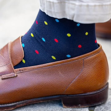 Swole Panda Spotted Multi Coloured Bamboo Socks