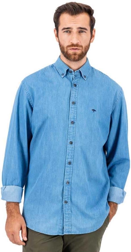 Fynch-Hatton Long Sleeve Crystal Blue