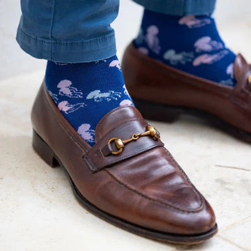 Swole Panda Jelly Fish Bamboo Socks