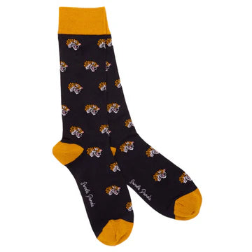 Swole Panda Tiger Bamboo Socks
