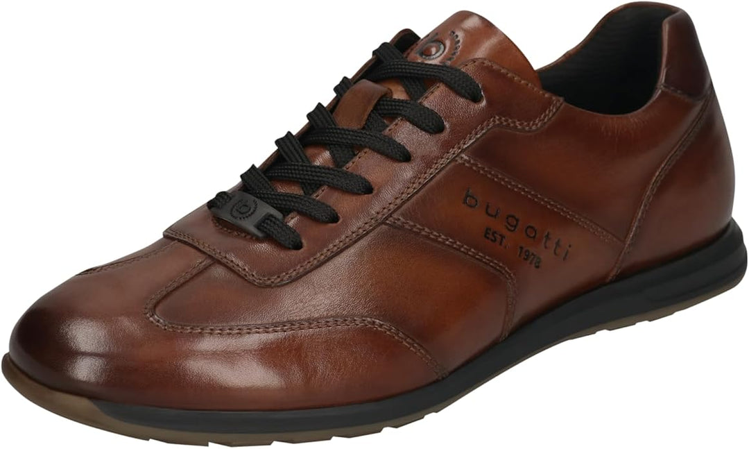Bugatti Lace-Up Cognac Sneaker