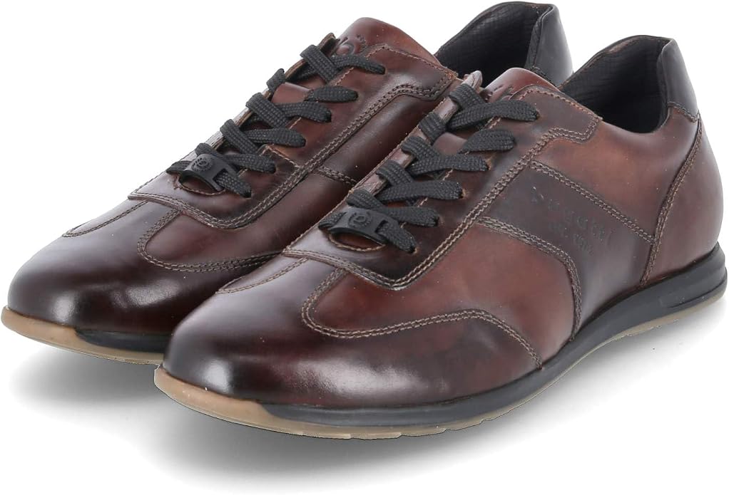 Bugatti Lace-Up Cognac Sneaker