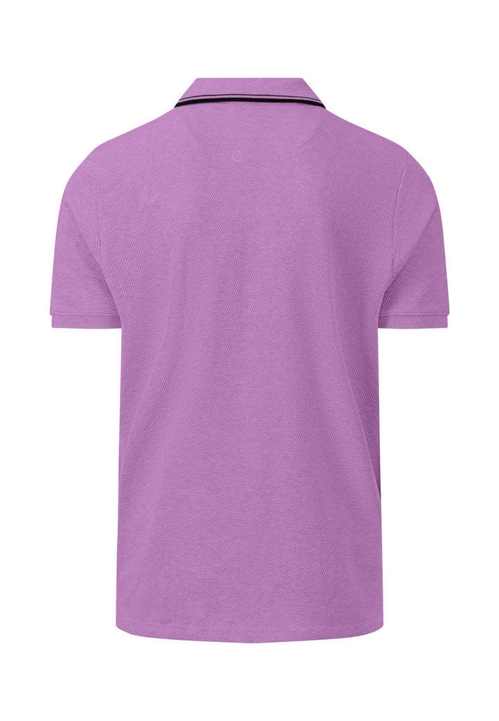 Fynch-Hatton Polo Shirt Popcorn Dusty Lavender