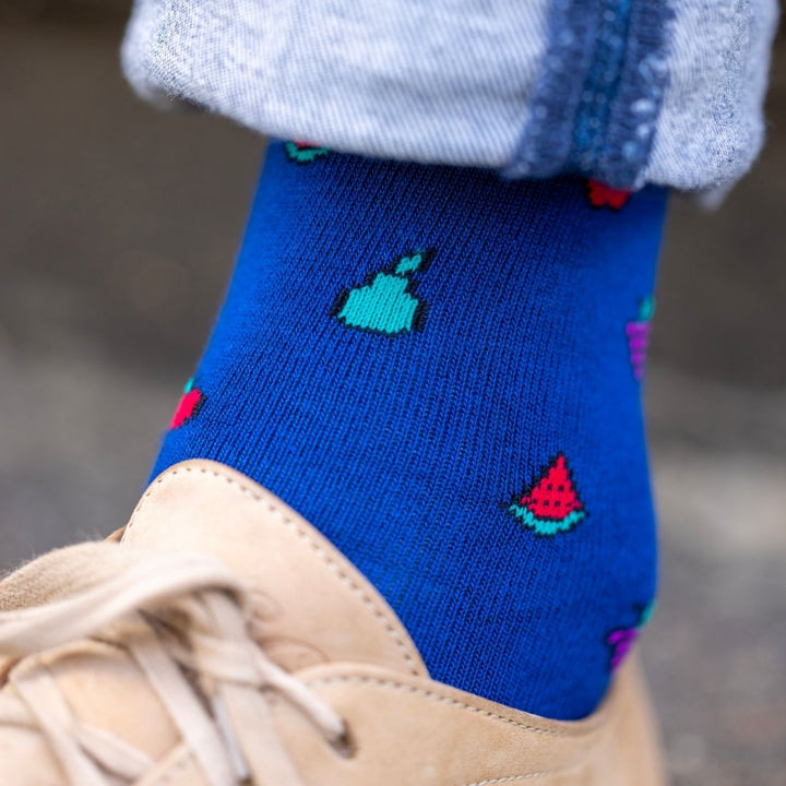 Swole Panda Mixed Fruit Bamboo Socks
