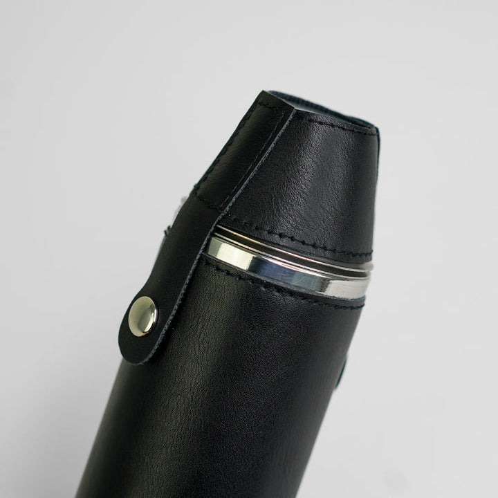 Hunter Design Hip Flask 6oz - Black