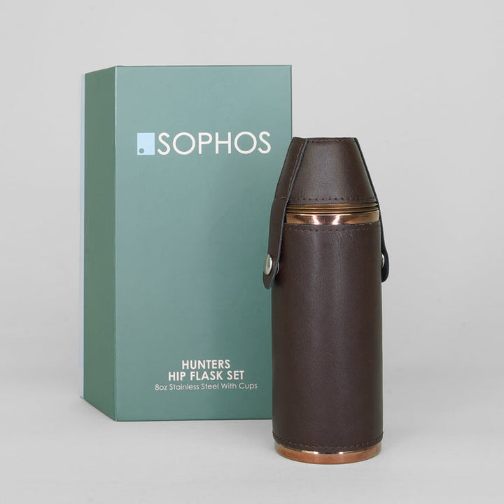Hunter Design Hip Flask 6oz - Copper
