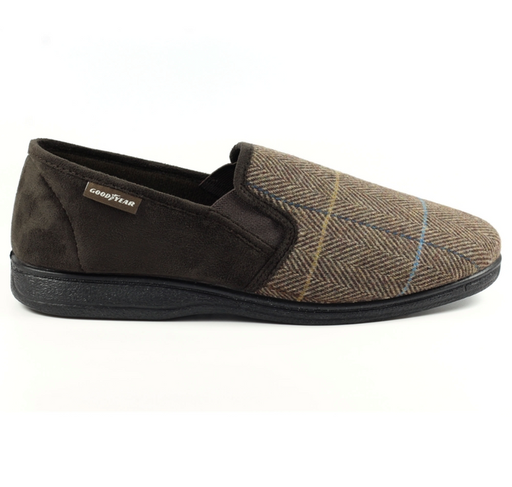 LazyDogz Slippers Harrison Brown