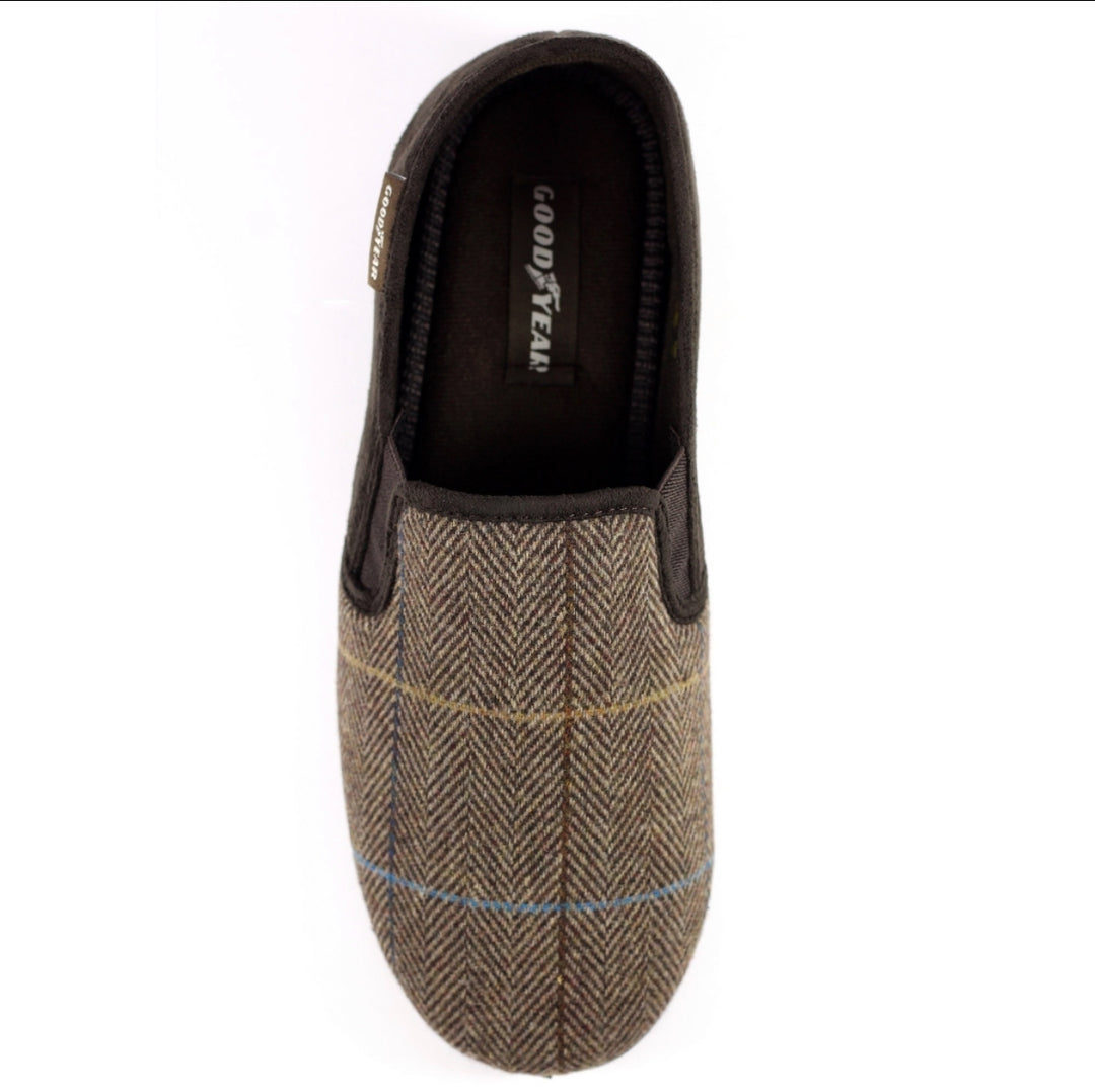 LazyDogz Slippers Harrison Brown