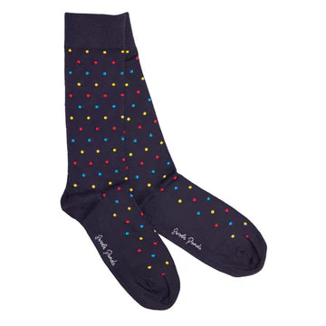 Swole Panda Spotted Multi Coloured Bamboo Socks