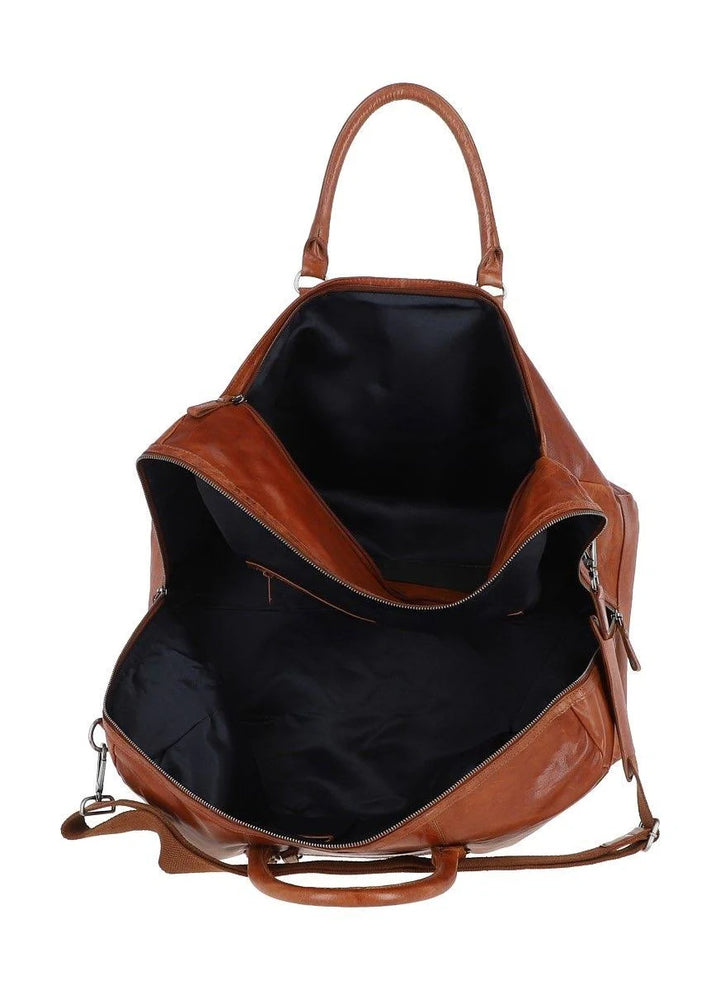 Ashwood Leather Holdall Honey Tan- F-87