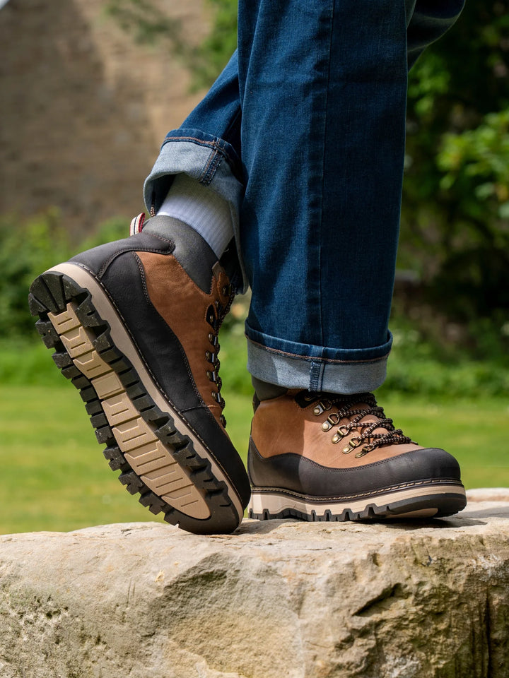 Lazydogz Liam Waterproof Tan Boot