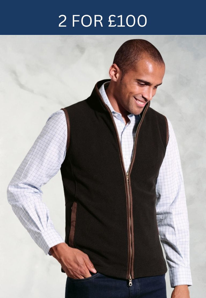 Brook Taverner Cincinnati Gilet Gunmetal
