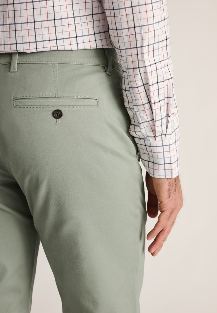 Brook Taverner Leo Slim Fit Chino Sage