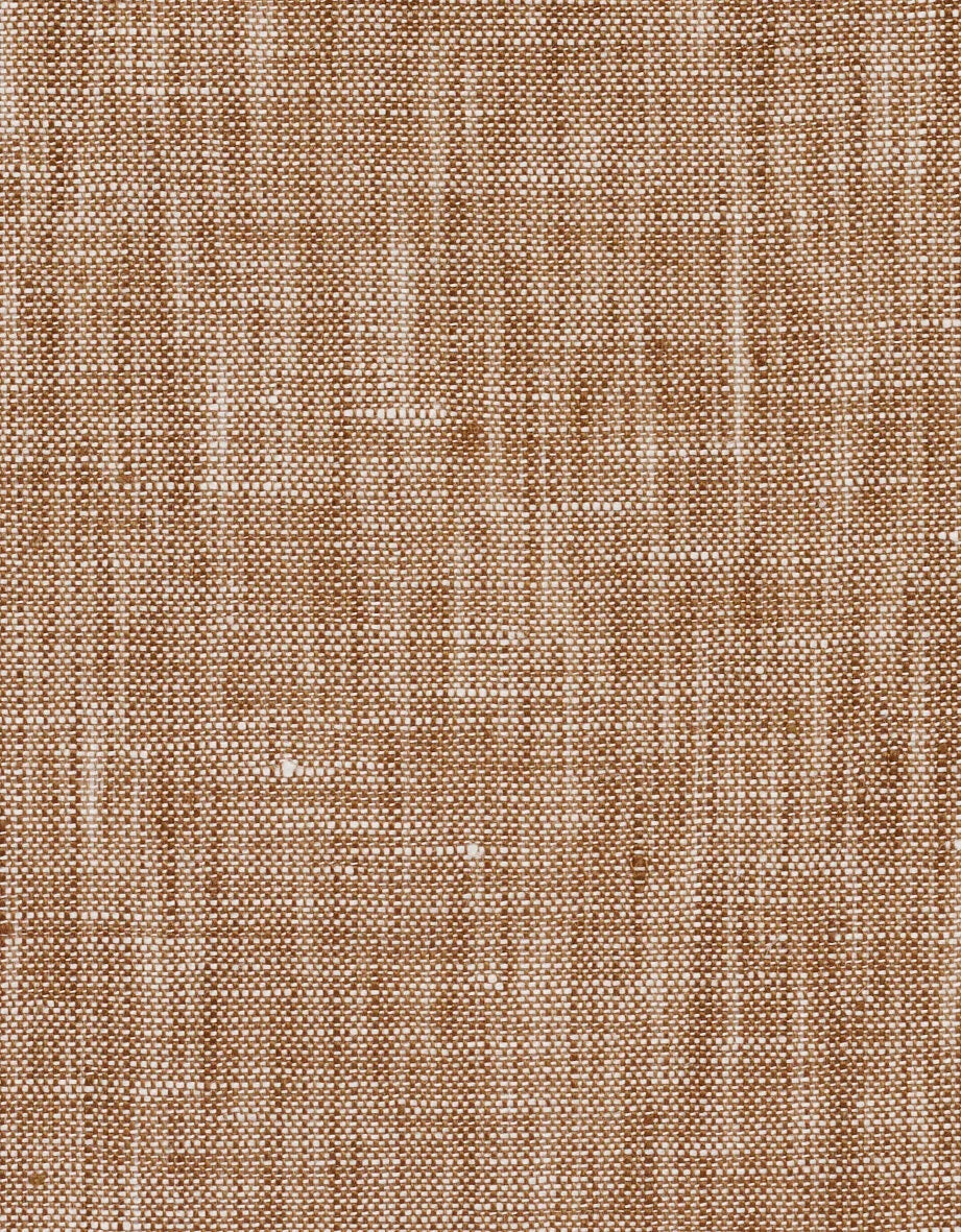 Bugatti Linen Long Sleeve Shirt Cognac