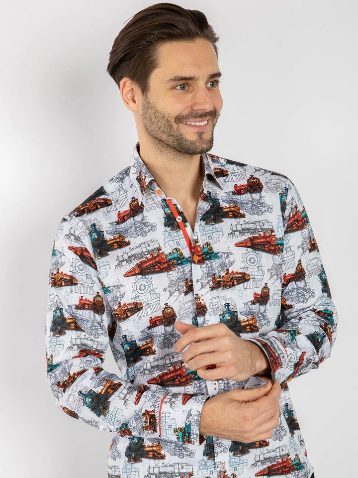 Claudio Lugli Locomotive White Shirt