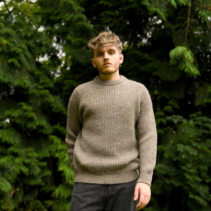 Mars Knitwear Hawking Mid Grey