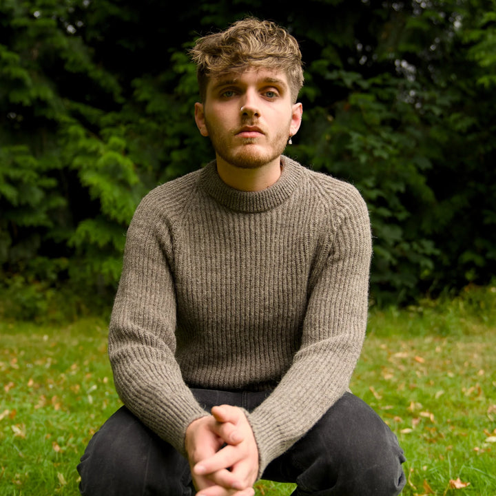 Mars Knitwear Hawking Mid Grey