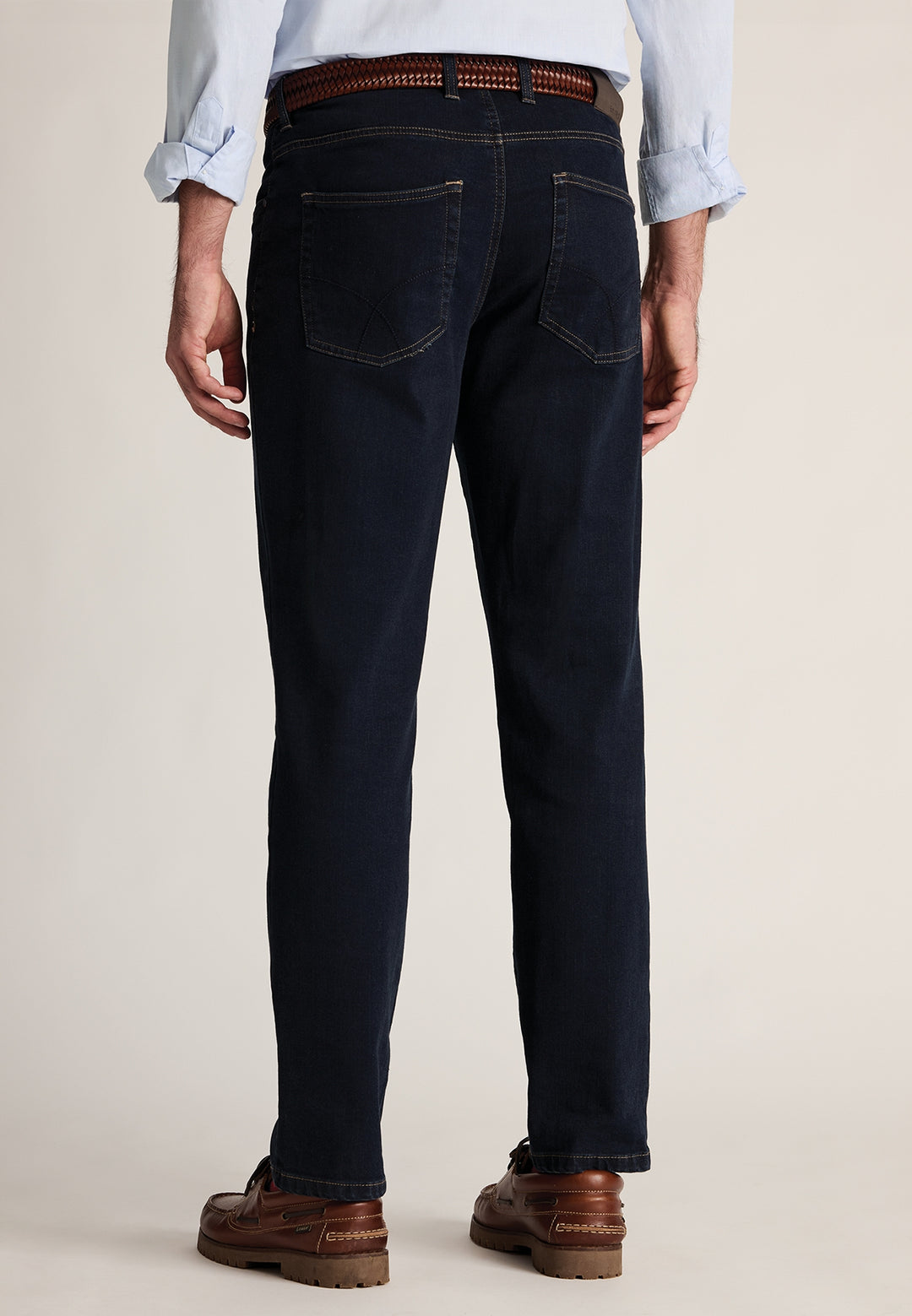 Brook Taverner Tailored Fit Boulder Indigo Jeans