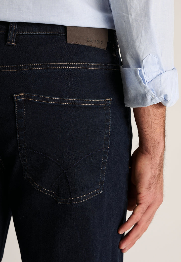 Brook Taverner Tailored Fit Boulder Indigo Jeans