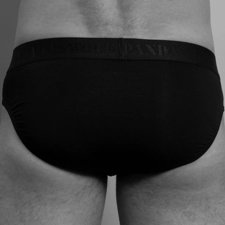 Swole Panda Bamboo Boxer Briefs 2 pack Black