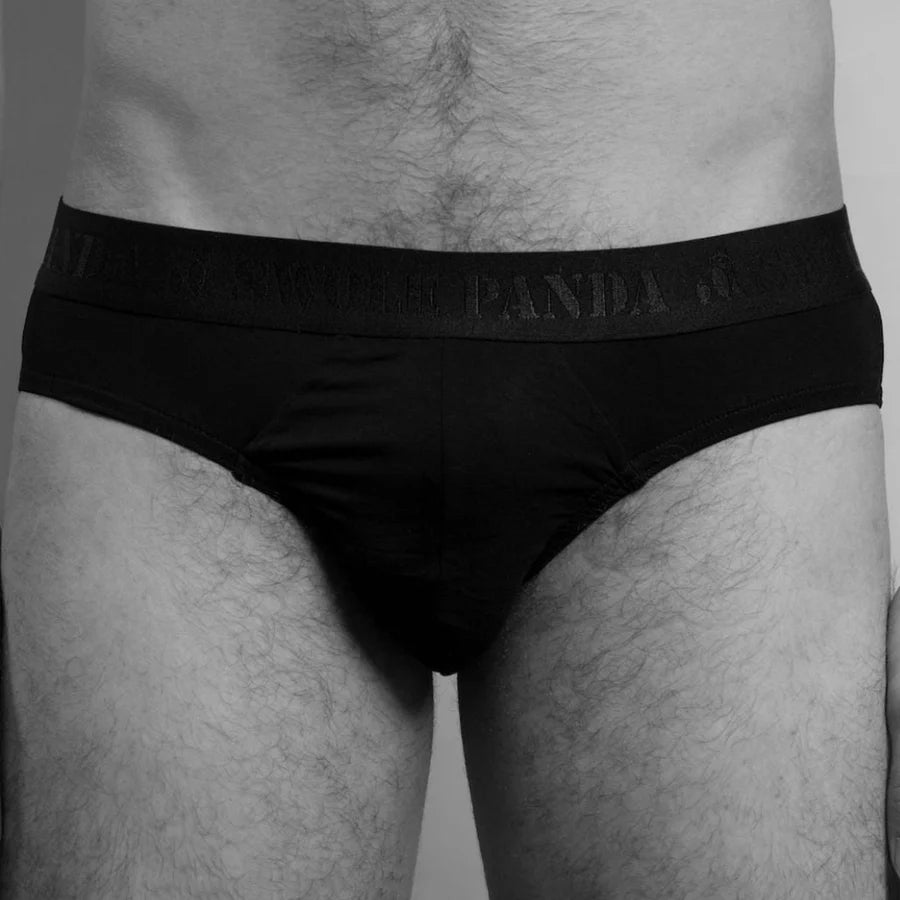 Swole Panda Bamboo Boxer Briefs 2 pack Black