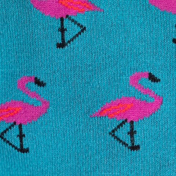Swole Panda Flamingo Bamboo Socks 4-7